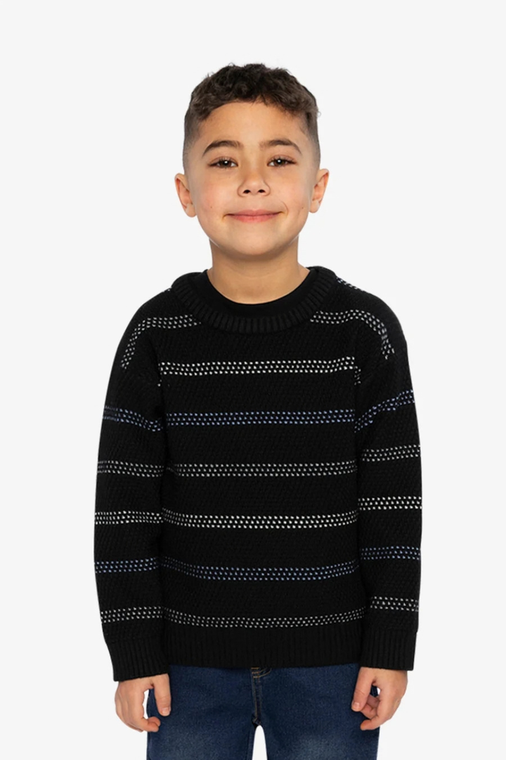 Deux Par Deux Black Sweater