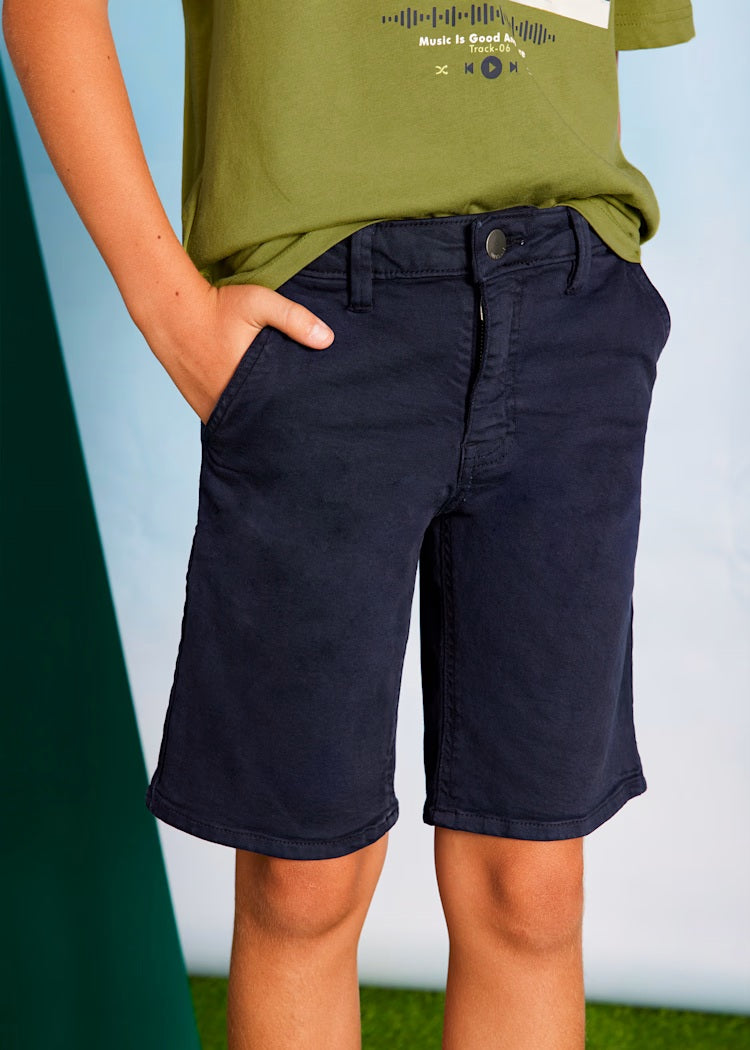 Twill Bermuda Shorts