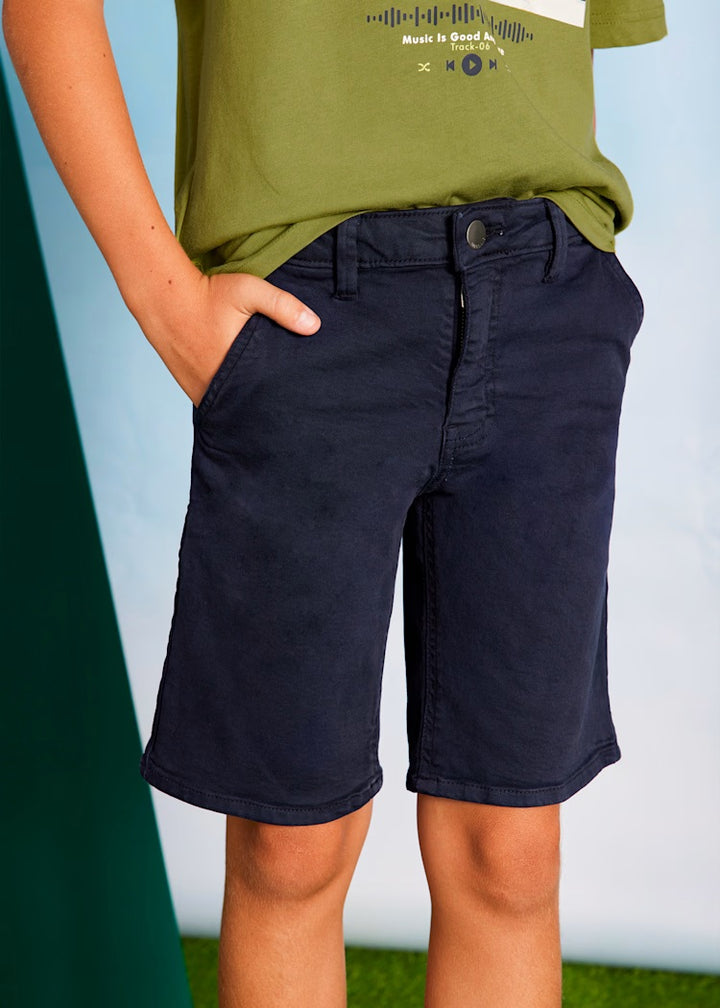 Twill Bermuda Shorts