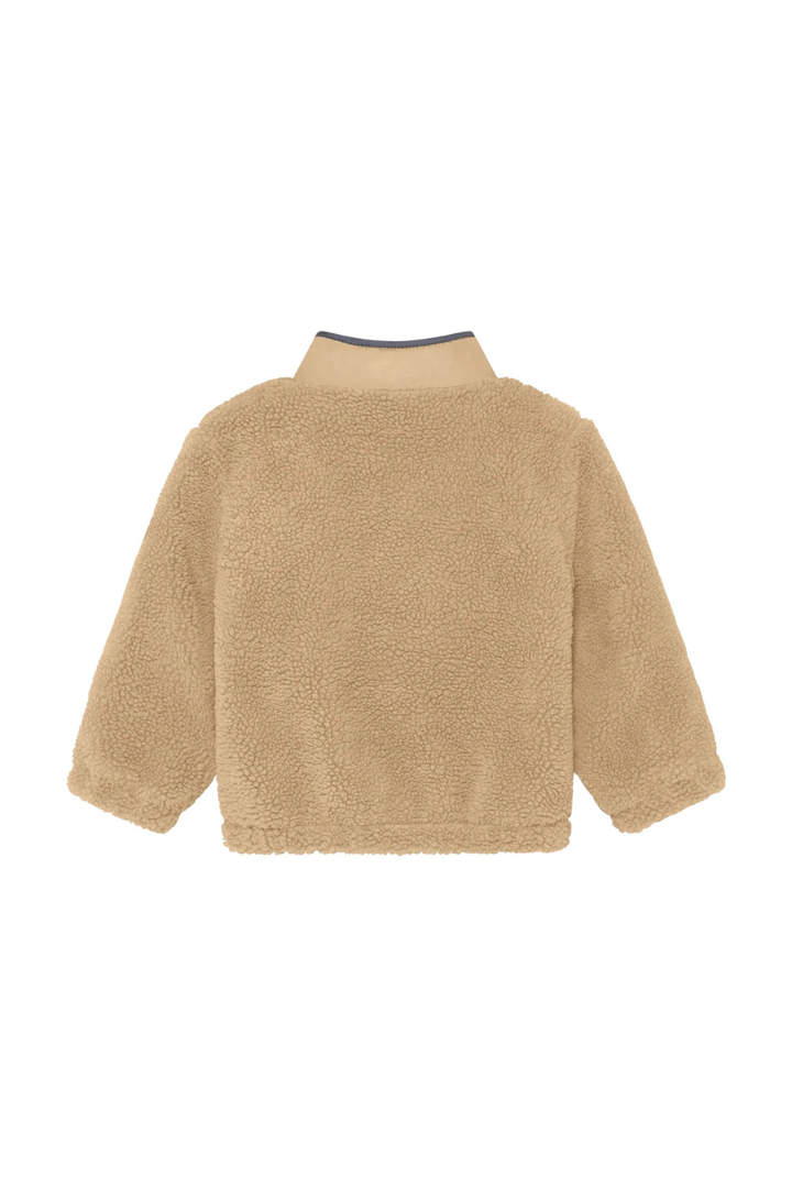Daily Seven Teddy Jacket - Sandshell
