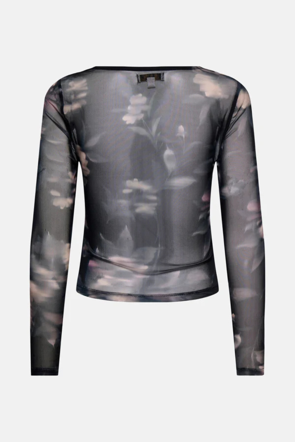 Long Sleeve Mesh Top