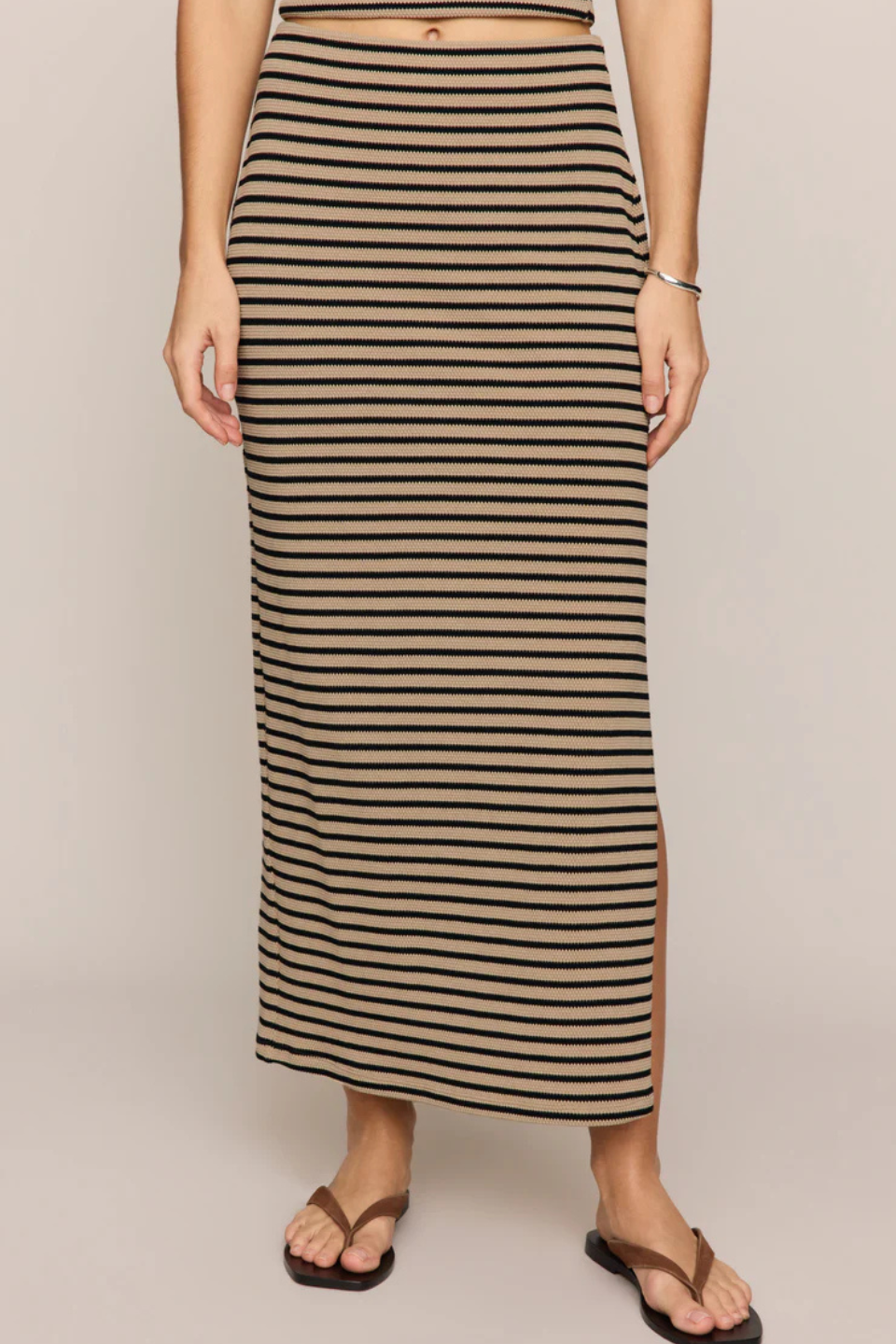 Z Supply Ainslie Stripe Midi Skirt Z SUPPLY