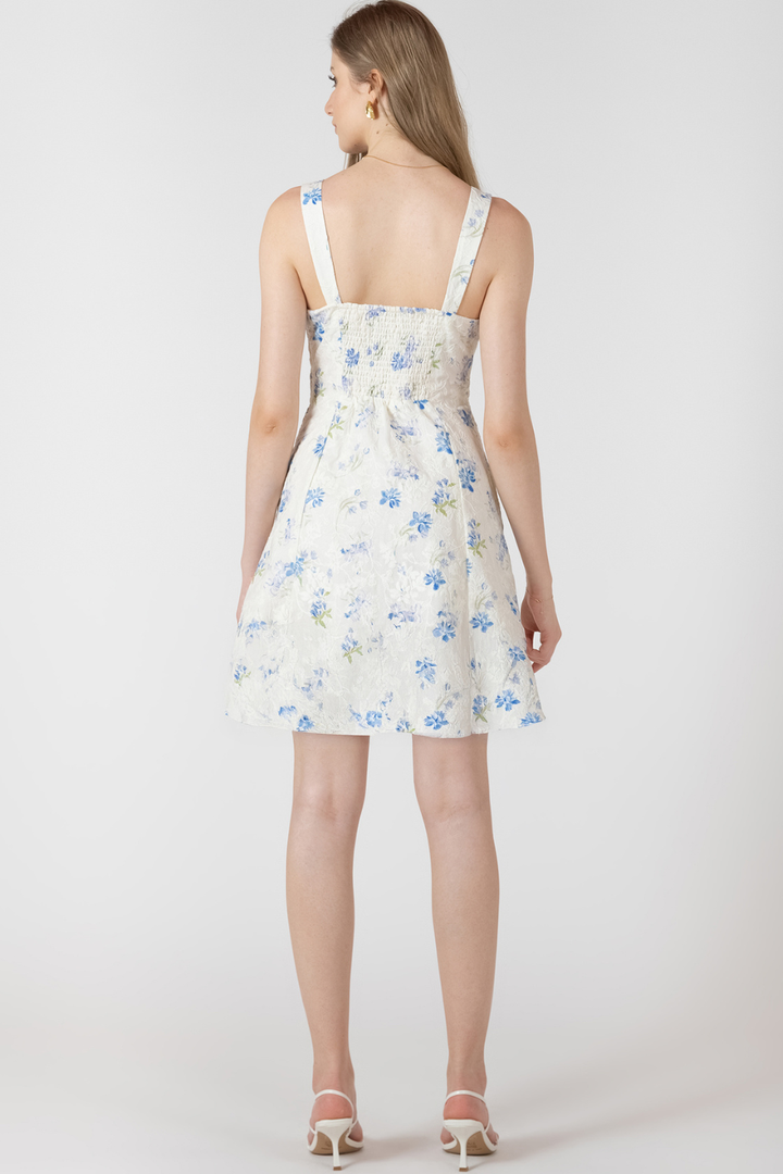 Black Tape Lillian Embroidered Mini Dress Hot Peppers Clothing