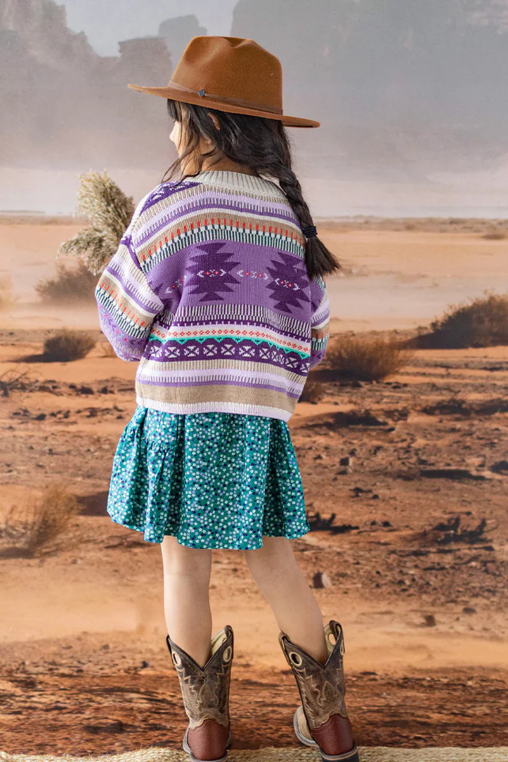 Western Sky Knit Cardigan