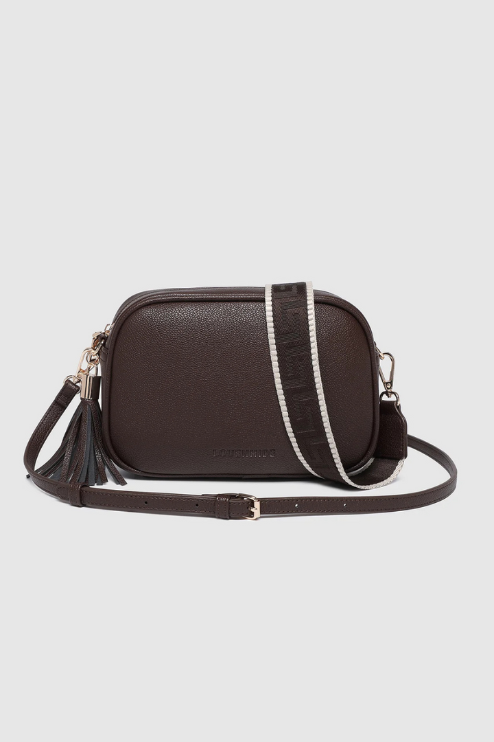 Jacinta Gia Crossbody Bag in Chocolate