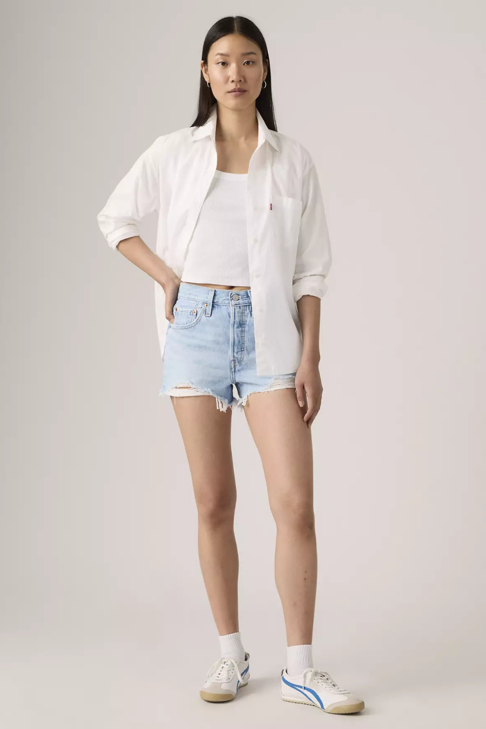 LEVIS 501® Original Fit High Rise Shorts - Hot Peppers Clothing