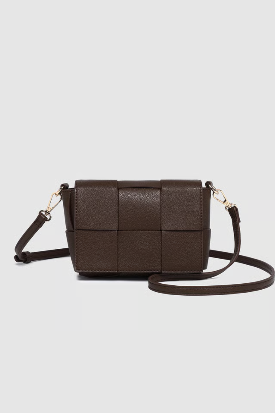 LOUENHIDE Josephine Crossbody Bag in Chocolate - Hot Peppers Clothing