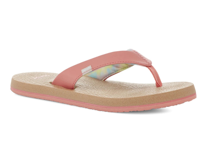 Yoga Mat Sandals | Coral