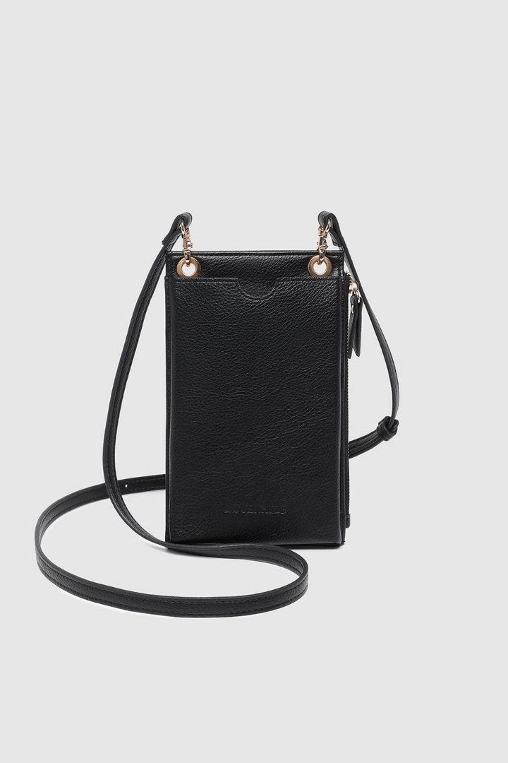 Suki RFID Phone Bag in Black