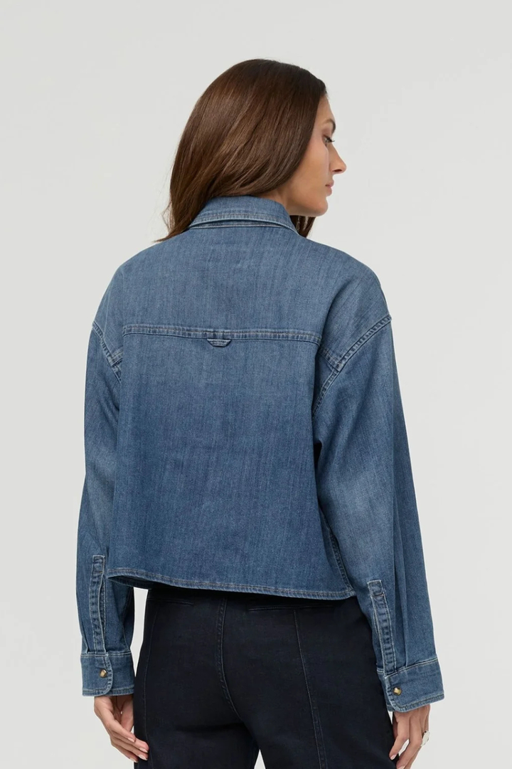 DU/ER Performance Denim Lite Boxy Shirt