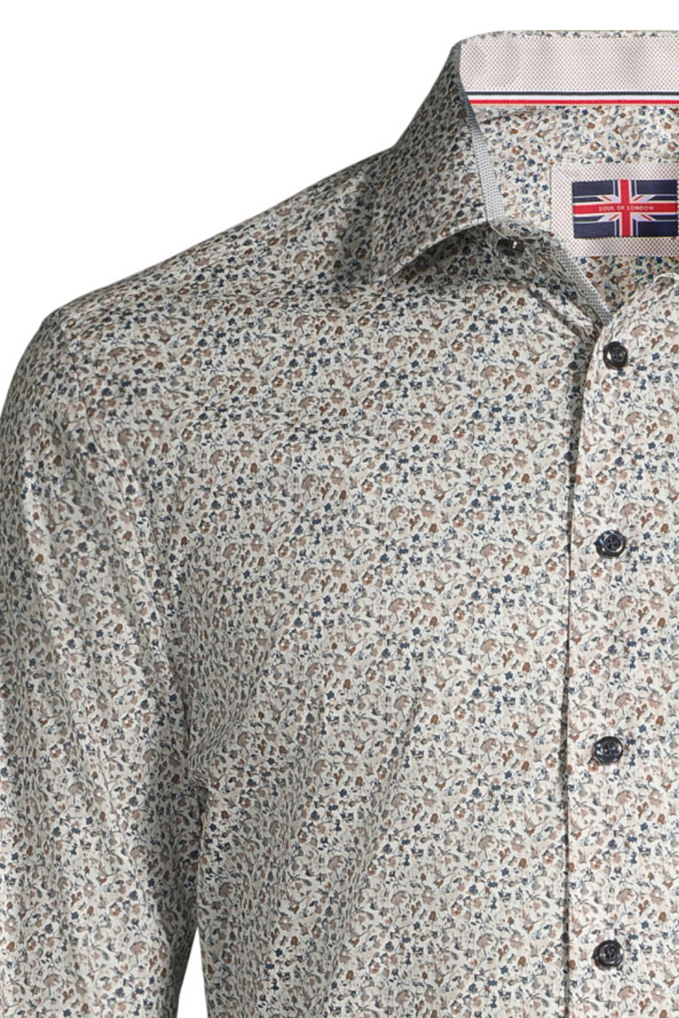 SOUL OF LONDON Cotton Sport Shirt - Hot Peppers Clothing