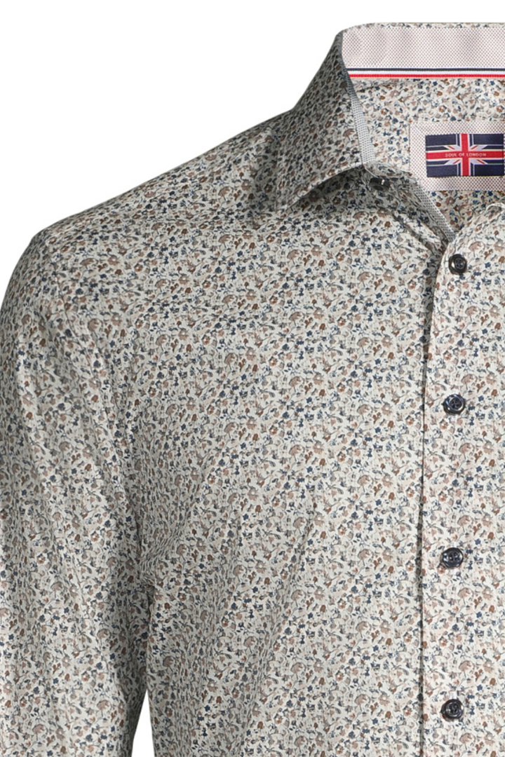 SOUL OF LONDON Cotton Sport Shirt - Hot Peppers Clothing