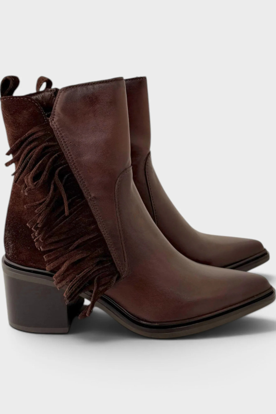 MJUS Chocolate Brown Leather Boot