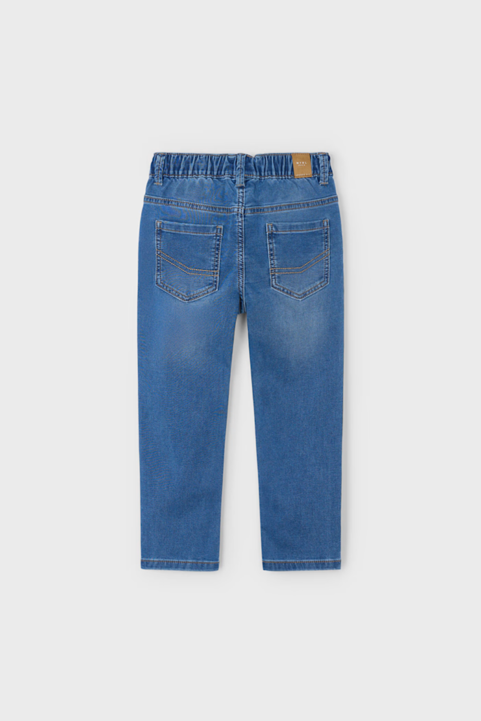 Jogger Jeans With Drawstring Waist