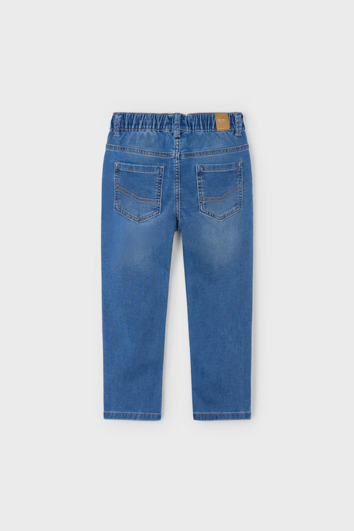 Jogger Jeans With Drawstring Waist