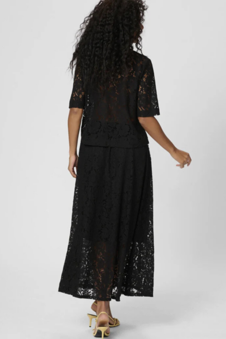 Nomi Bow Lace Blouse