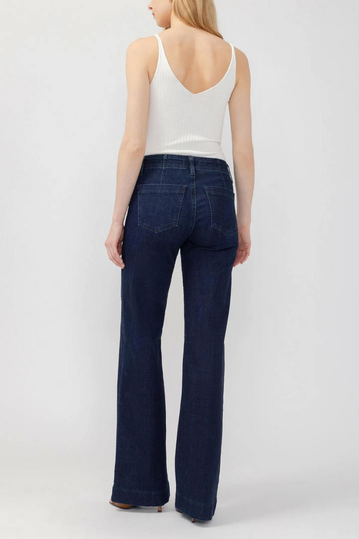 Silver Suki Trouser Leg Jeans