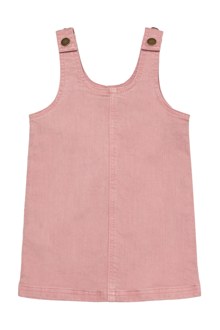 Spencer Twill Dungaree Dress - Hot Peppers Clothing