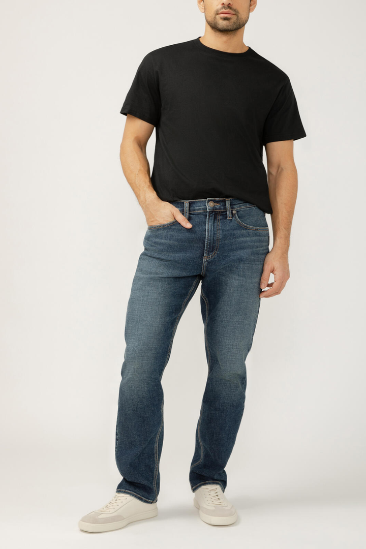 Machray Classic Fit Slim Straight Leg Luxe Heritage Jeans
