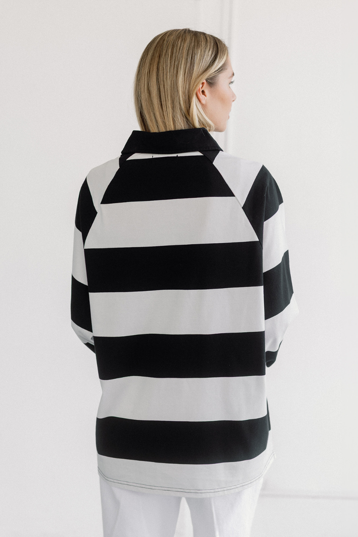 Brunette The Label Rugby Polo Shirt