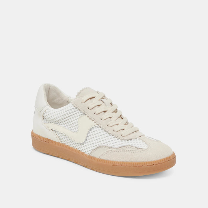 Notice Mesh Sneakers White Woven Mesh