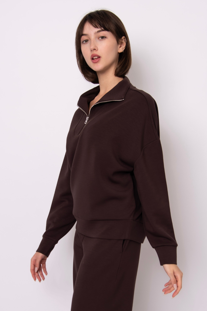 RD Style Seanni Soft Knit Half Zip Pullover