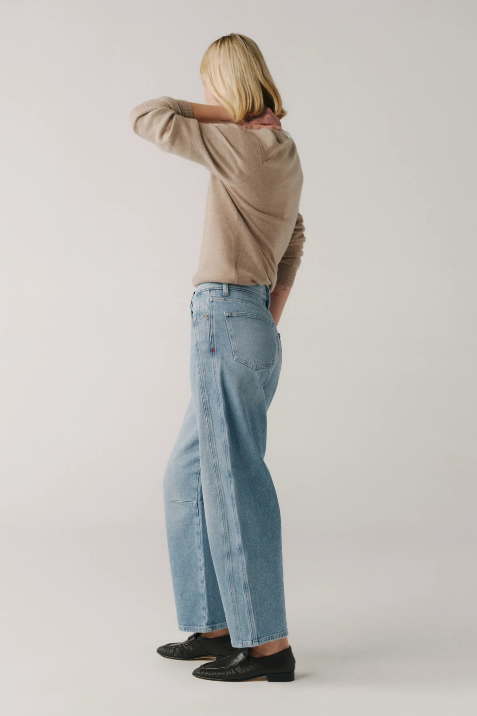 BNA - soft curve barrel jeans 28" - Hot Peppers Clothing