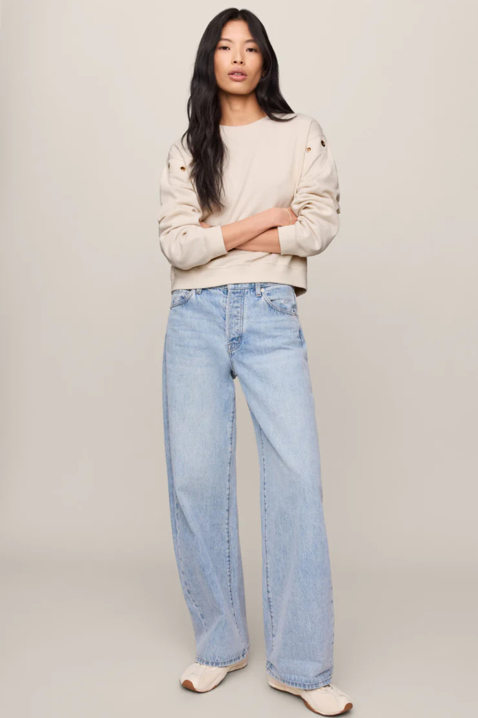 Z Supply Axel Grommet Sweatshirt