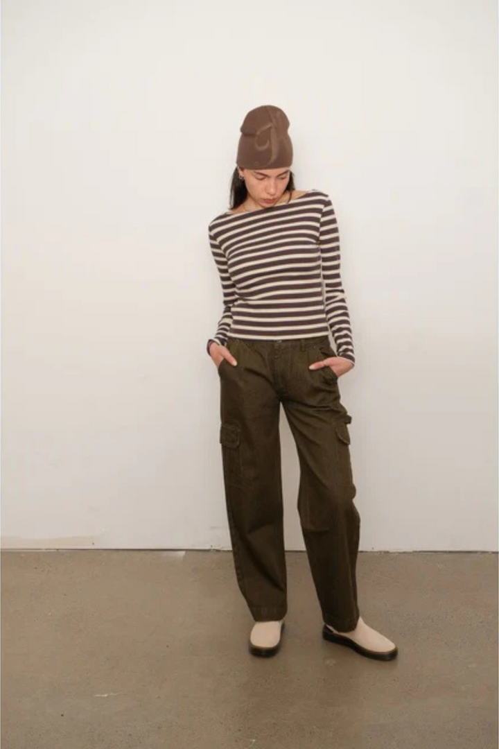 Amira Stripe Long-Sleeve