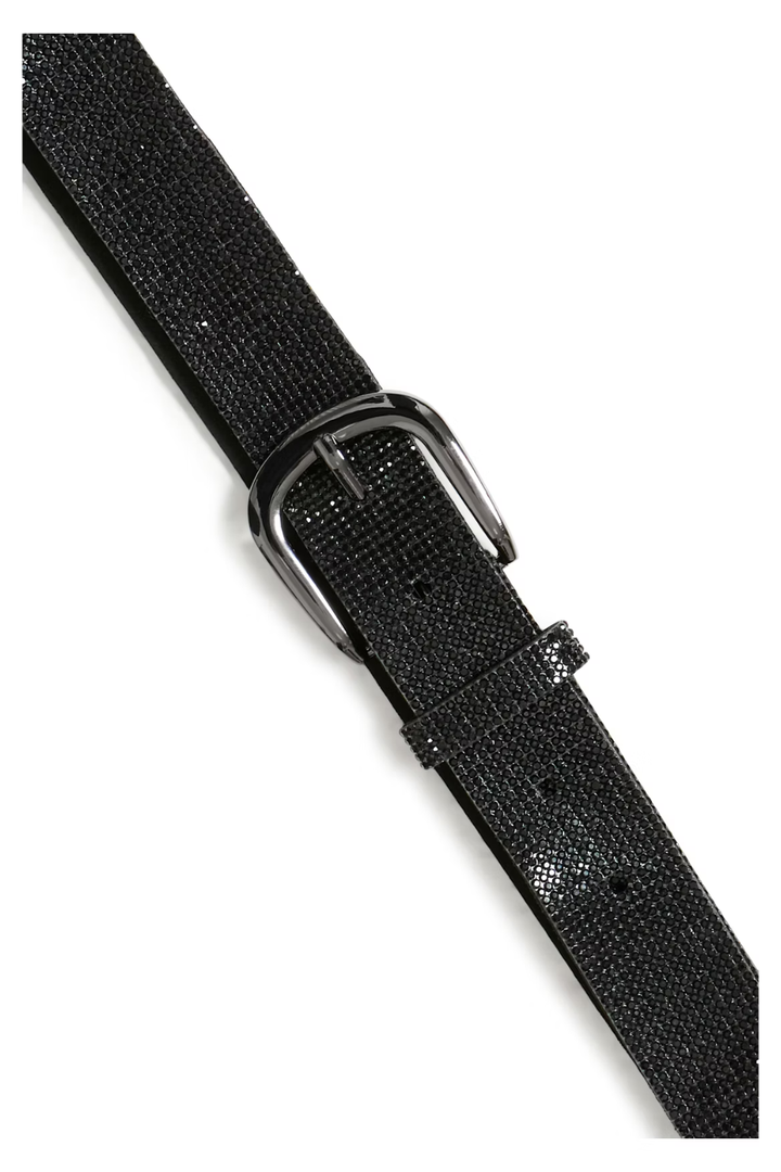 VILLI Belt in Black Metal