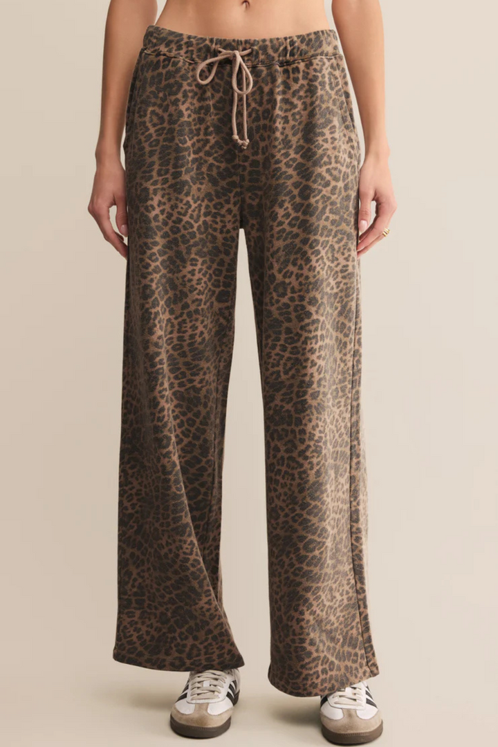 Hunter Knit Leopard Pant