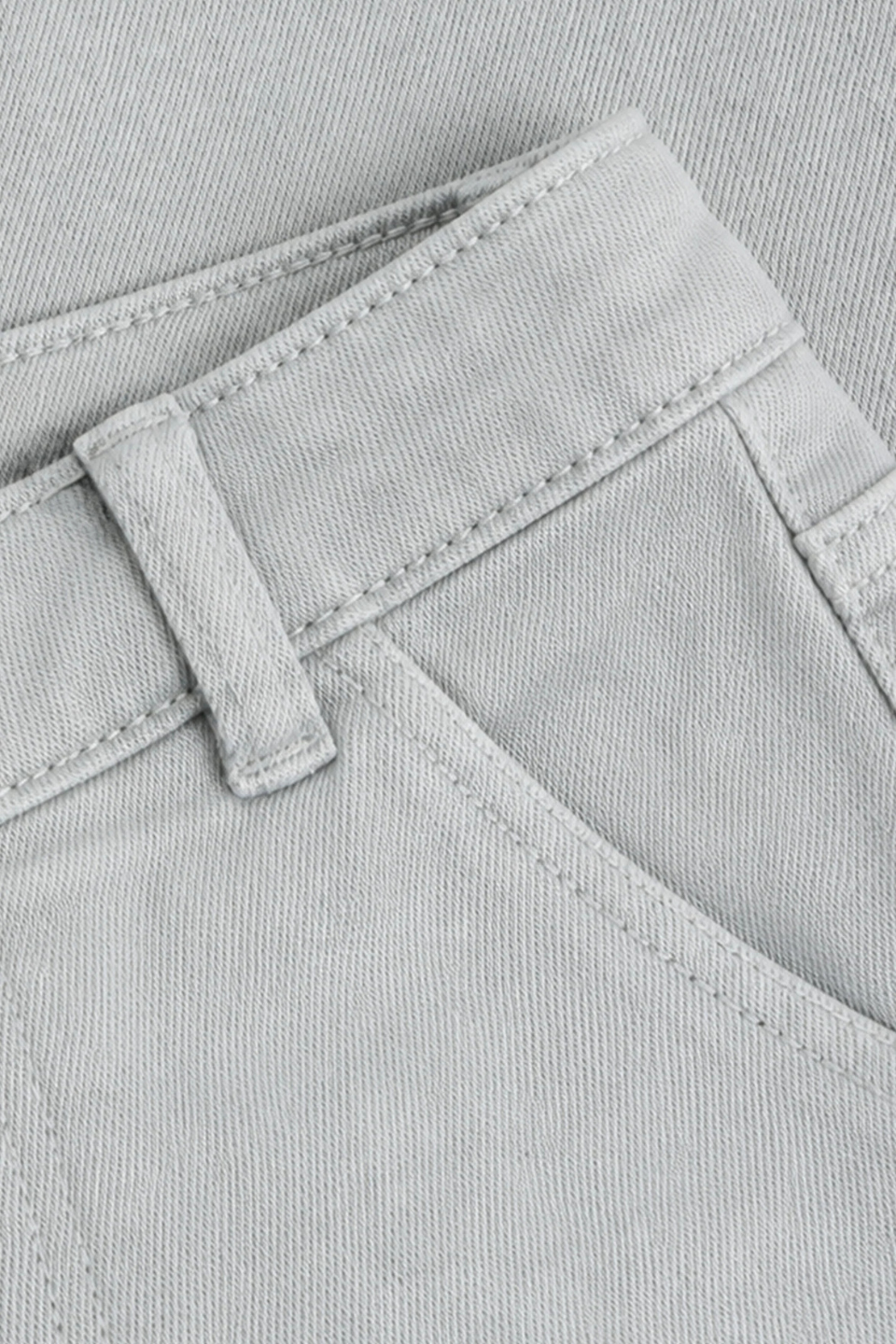 Daily Seven Straight Fit Trousers  - Stone Grey