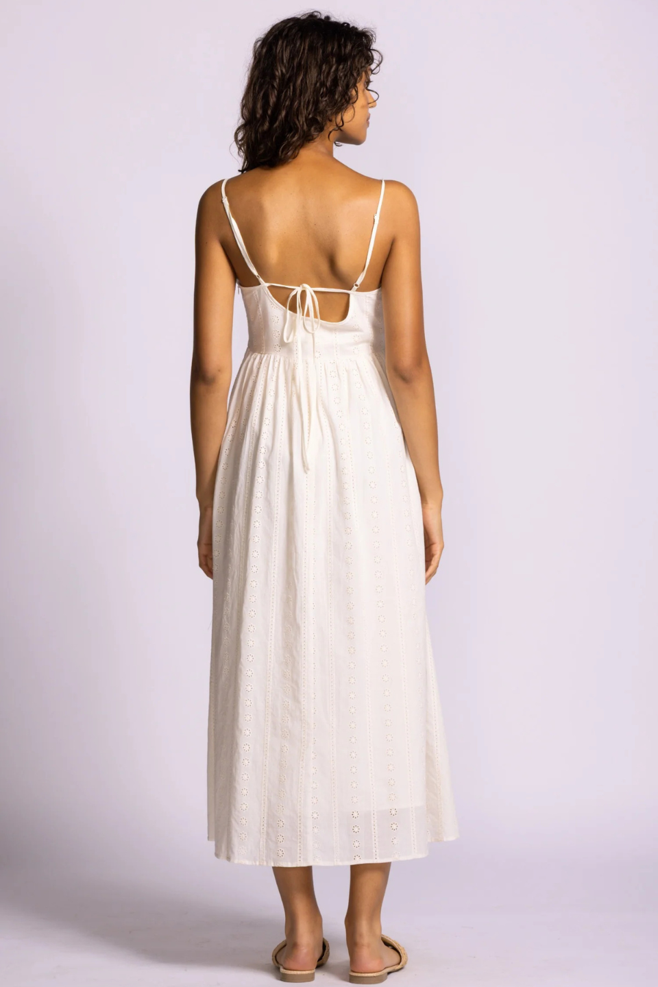 Pink Martini Farmdale Dress Beige PINK MARTINI