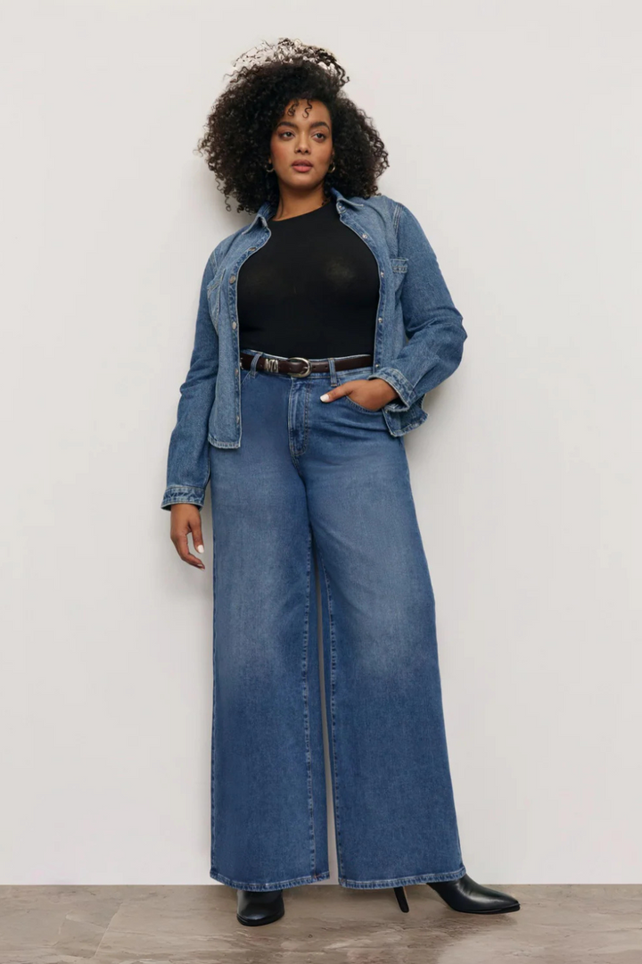 NCE Relaxed Wide Leg Jeans