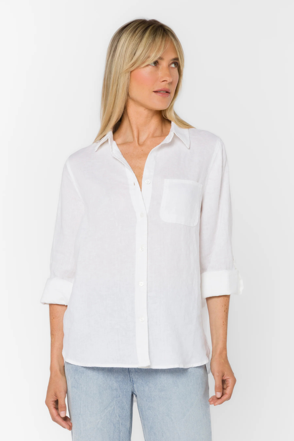Elisa Optic White Shirt VELVET HEART