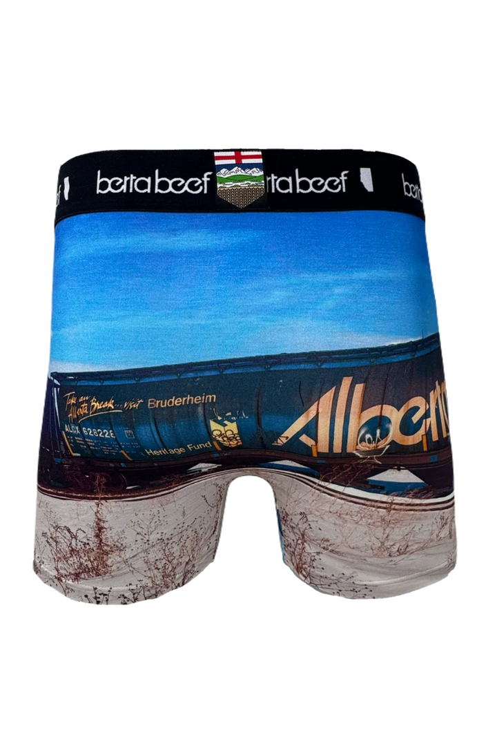 Berta Beef Train Bound For Nowhere Boxer Briefs