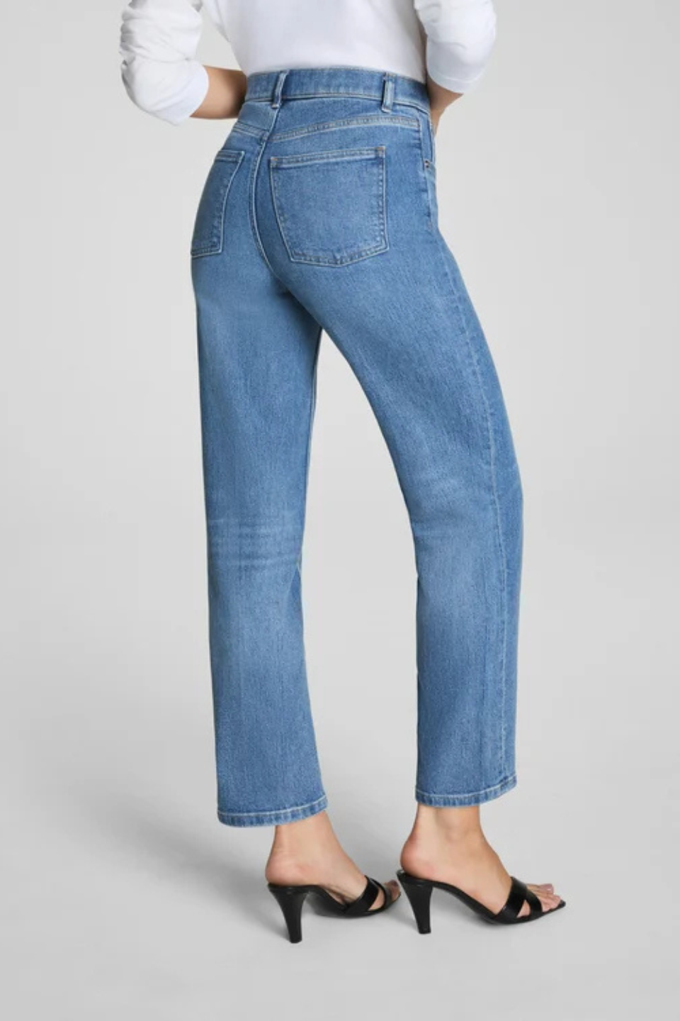 SPANXshape® Authentic 360 90s Straight Leg Jeans