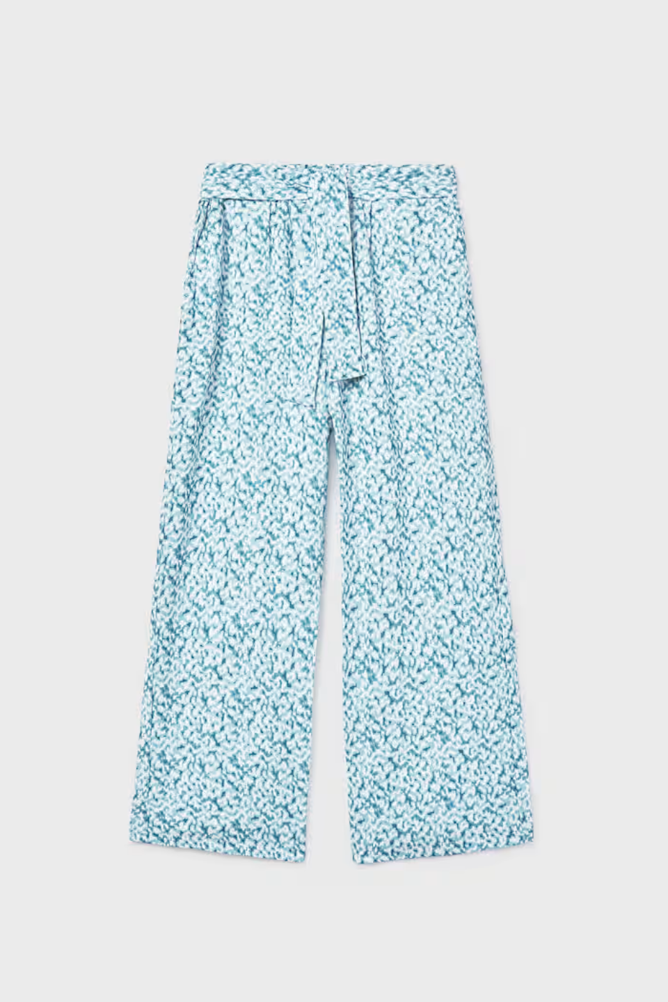 Printed Wide Leg Pants - Hot Peppers Clothing