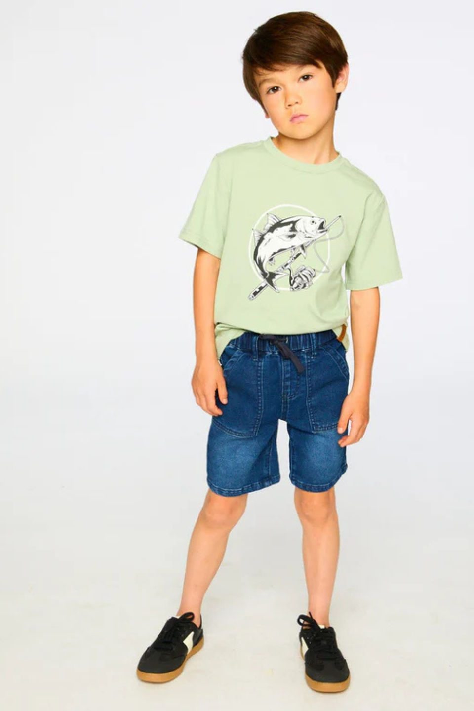 Organic Cotton Jersey Graphic T-Shirt