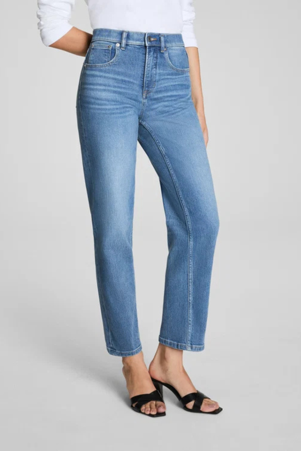 SPANXshape® Authentic 360 90s Straight Leg Jeans