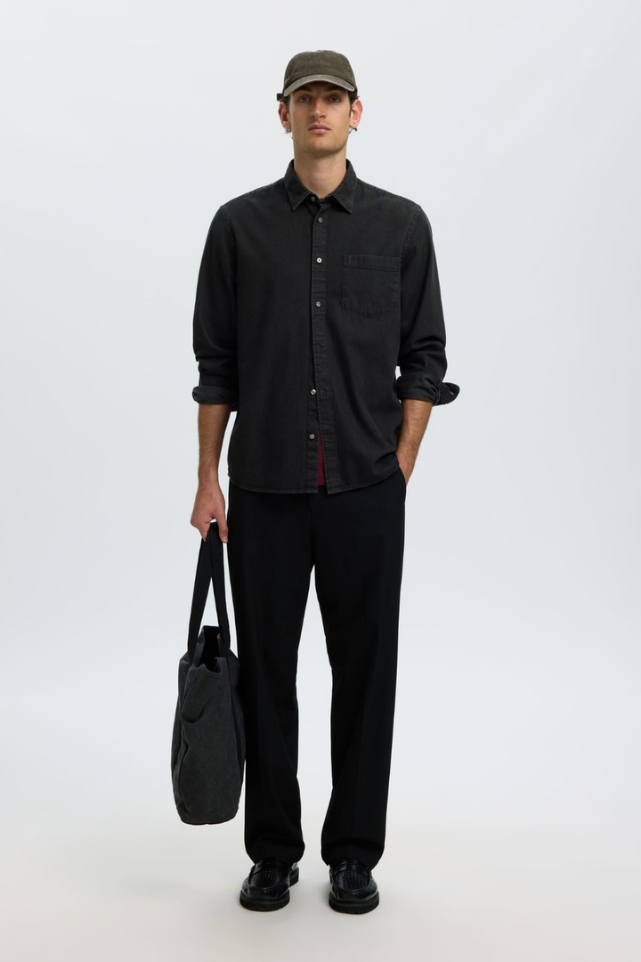 Selected Homme Regular Fit Denim Shirt