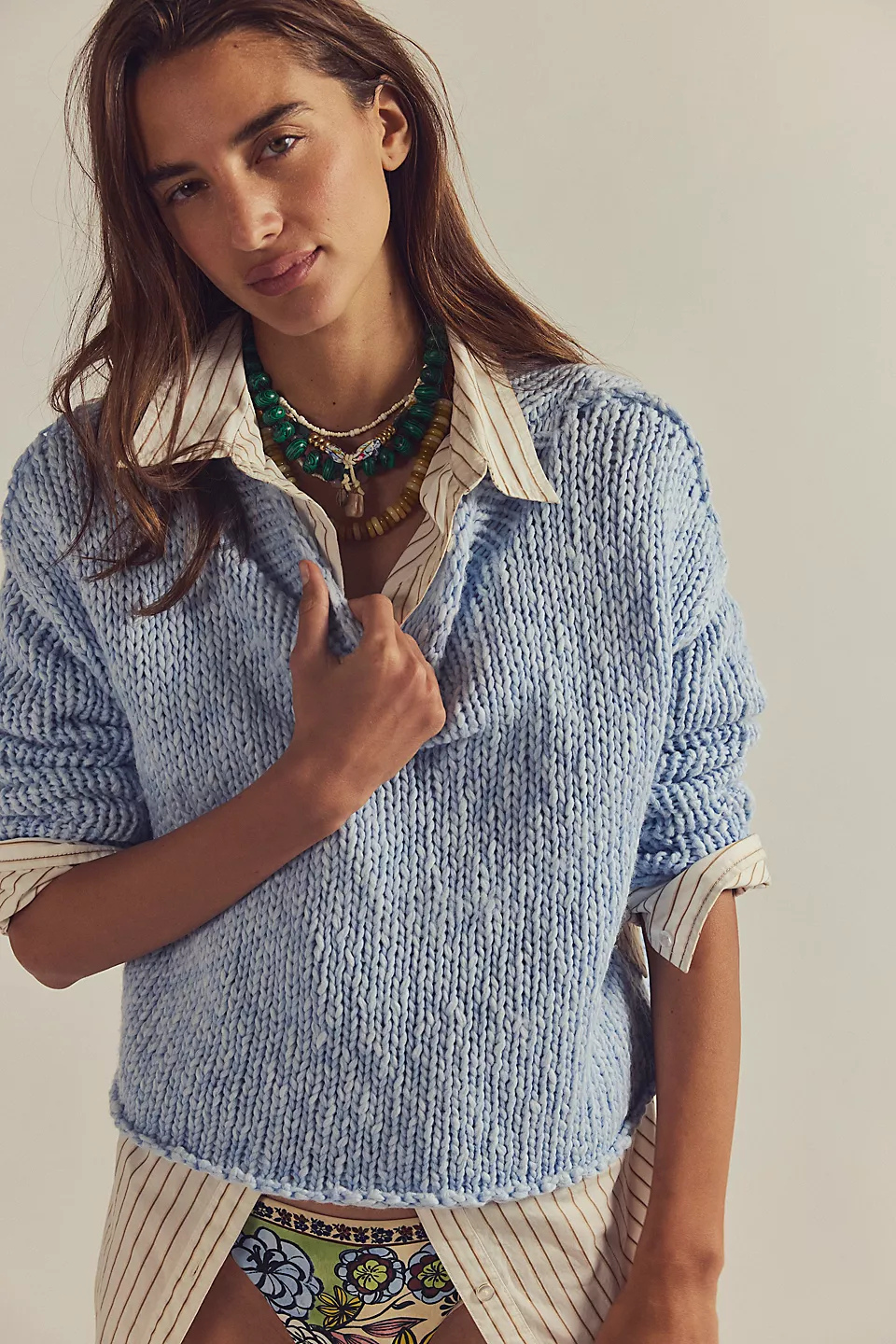 Free People Opal Rollneck Knit Sweater - Hot Peppers Clothing