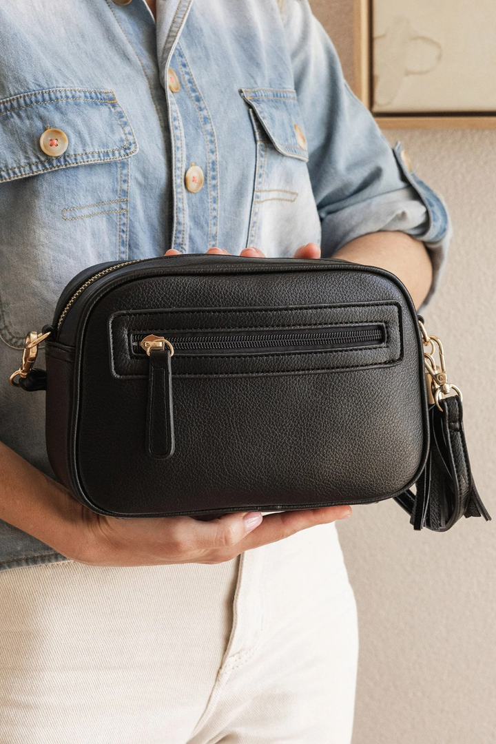Jacinta Gia Crossbody Bag in Black