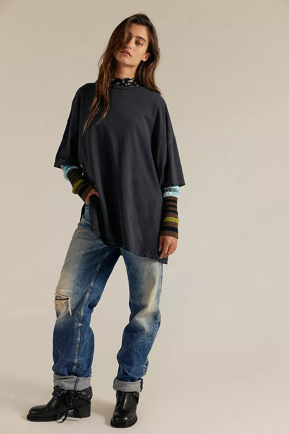 We The Free Perfect Oversized Tee - Hot Peppers Clothing