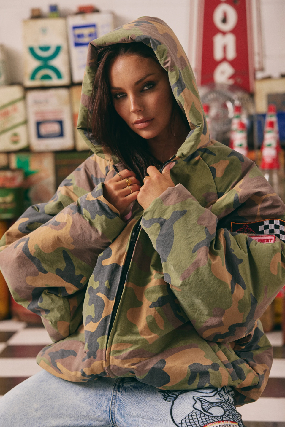 SABBI THE BE KIND BOMBER JACKET SABBI
