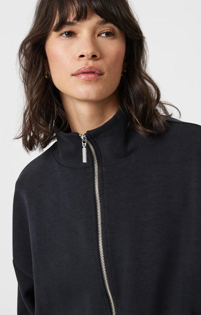 Sporty Luxe Tencel™ Full Zip Sweatshirt