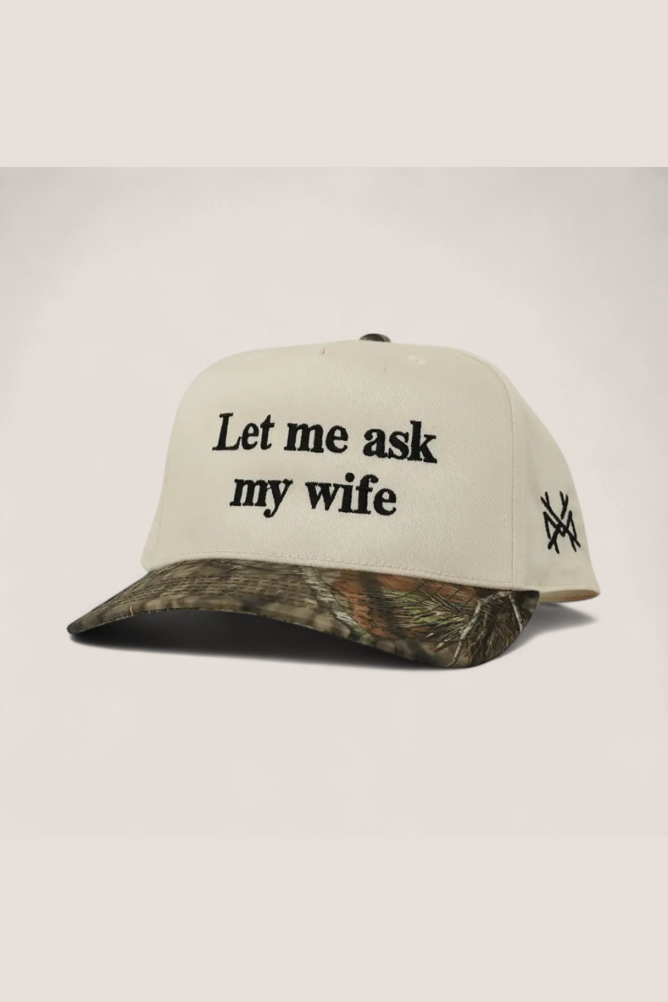 Mad Hatter Let Me Ask My Wife Snapback Hat