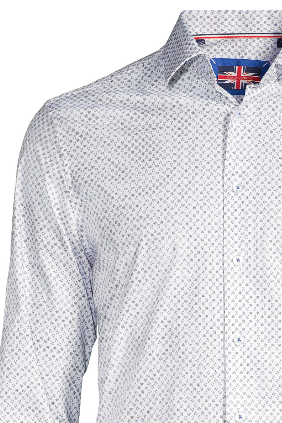 SOUL OF LONDON Essential Dress Shirt - Hot Peppers Clothing