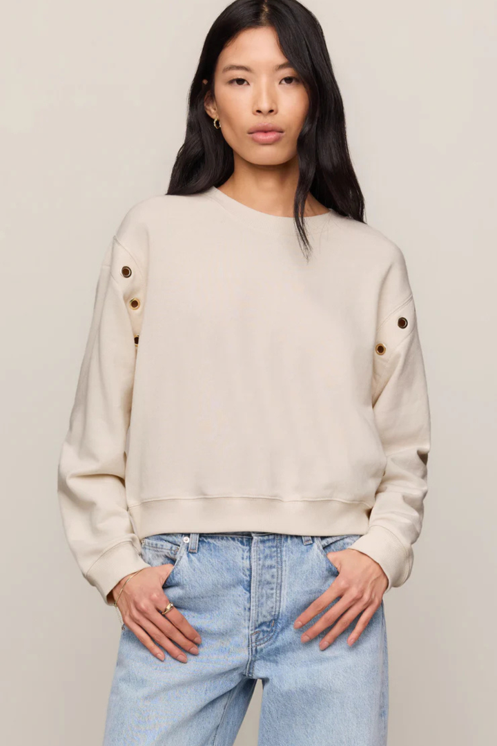 Z Supply Axel Grommet Sweatshirt