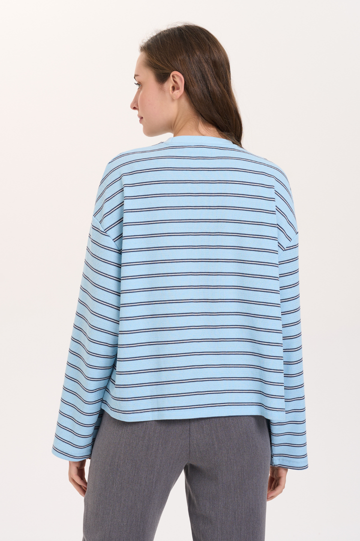 24COLOURS Kasen Stripe Long Sleeve Tee